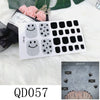 12 Sizes-24 Pcs Press On Nails 1QD041