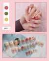 12 Sizes-24 Pcs Press On Nails R001