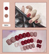 12 Sizes-24 Pcs Press On Nails R041