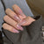 12 Sizes-24 Pcs Press On Nails JP736
