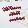 12 Sizes-24 Pcs Press On Nails JP726