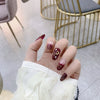 12 Sizes-24 Pcs Press On Nails JP726