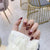 12 Sizes-24 Pcs Press On Nails JP726
