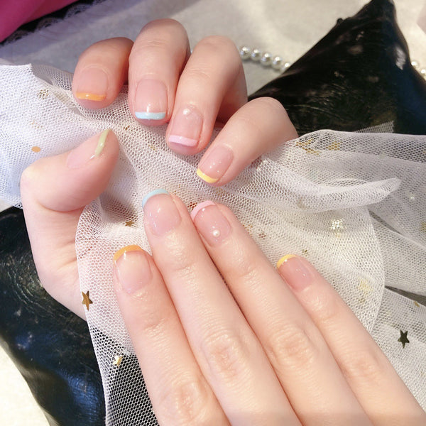 12 Sizes-24 Pcs Press On Nails JP749