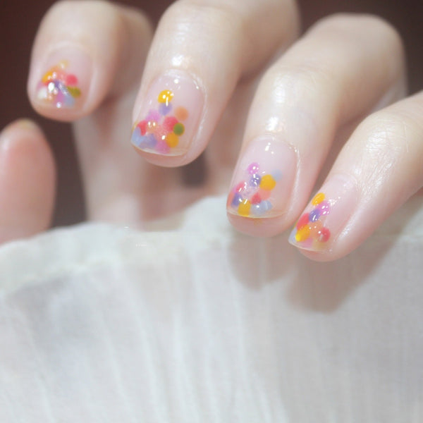 12 Sizes-24 Pcs Press On Nails JP750