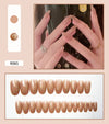 12 Sizes-24 Pcs Press On Nails R041