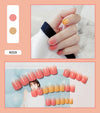 12 Sizes-24 Pcs Press On Nails R041