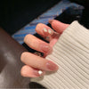 12 Sizes-24 Pcs Press On Nails Z006