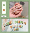 12 Sizes-24 Pcs Press On Nails R041