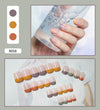 12 Sizes-24 Pcs Press On Nails R041