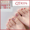 12 Sizes-24 Pcs Press On Nails QD62