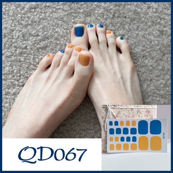 12 Sizes-24 Pcs Press On Nails QD62