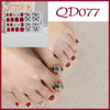 12 Sizes-24 Pcs Press On Nails QD62