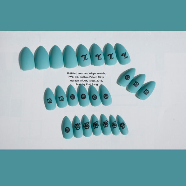 12 Sizes-24 Pcs Press On Nails JP812