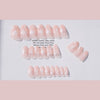12 Sizes-24 Pcs Press On Nails JP815