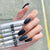 12 Sizes-24 Pcs Press On Nails MOS005