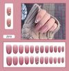12 Sizes-24 Pcs Press On Nails Z001