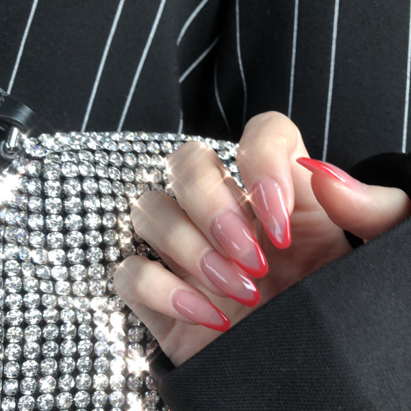 12 Sizes-24 Pcs Press On Nails JP817