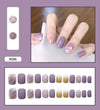 12 Sizes-24 Pcs Press On Nails R081