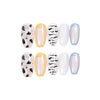 12 Sizes-24 Pcs Press On Nails JP824