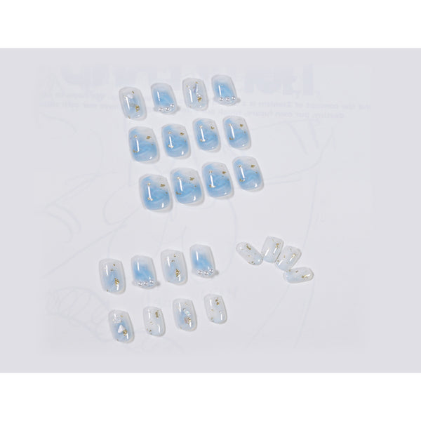 12 Sizes-24 Pcs Press On Nails JP828