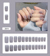 12 Sizes-24 Pcs Press On Nails Z001