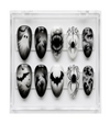30pcs Gothic Halloween Press on Nails Almond Horror Fake Nails Design