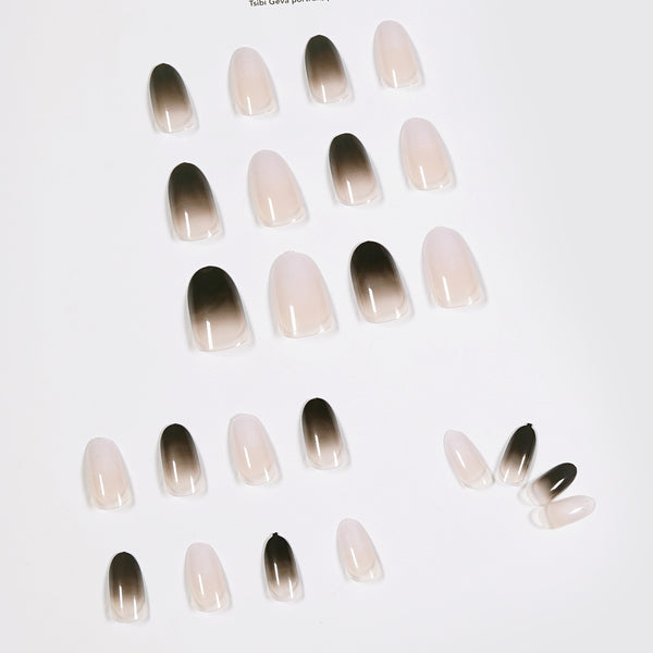 12 Sizes-24 Pcs Press On Nails JP868
