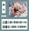12 Sizes-24 Pcs Press On Nails R081
