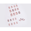 12 Sizes-24 Pcs Press On Nails JP869