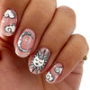 12 Sizes-24 Pcs Press On Nails JP869