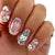 12 Sizes-24 Pcs Press On Nails JP869