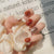 12 Sizes-24 Pcs Press On Nails JP870