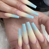 12 Sizes-24 Pcs Press On Nails JP904