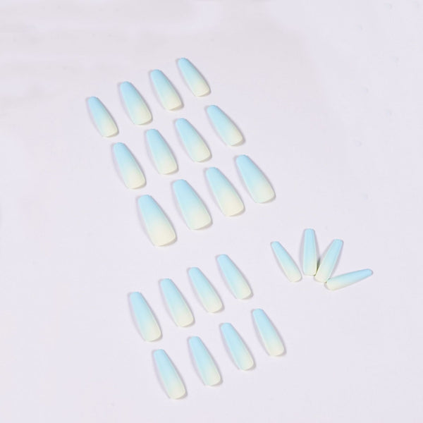 12 Sizes-24 Pcs Press On Nails JP904