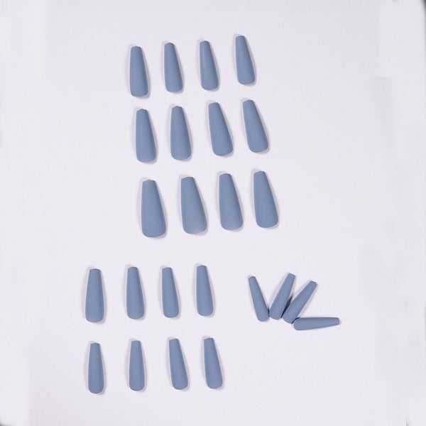 12 Sizes-24 Pcs Press On Nails JP865