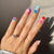 12 Sizes-24 Pcs Press On Nails JP899