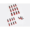 12 Sizes-24 Pcs Press On Nails JP911