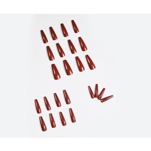 12 Sizes-24 Pcs Press On Nails JP912
