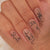 12 Sizes-24 Pcs Press On Nails JP909