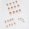 12 Sizes-24 Pcs Press On Nails JP910