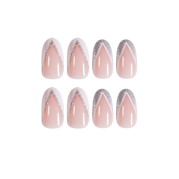 12 Sizes-24 Pcs Press On Nails JP898