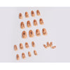 12 Sizes-24 Pcs Press On Nails JP909