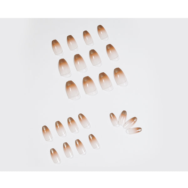 12 Sizes-24 Pcs Press On Nails JP910