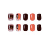 12 Sizes-24 Pcs Press On Nails JP915