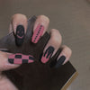 12 Sizes-24 Pcs Press On Nails JP918