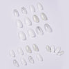 12 Sizes-24 Pcs Press On Nails JP921