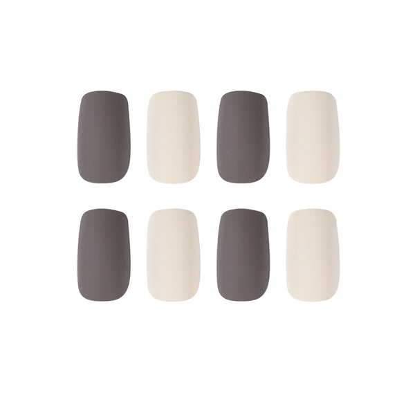 12 Sizes-24 Pcs Press On Nails JP931