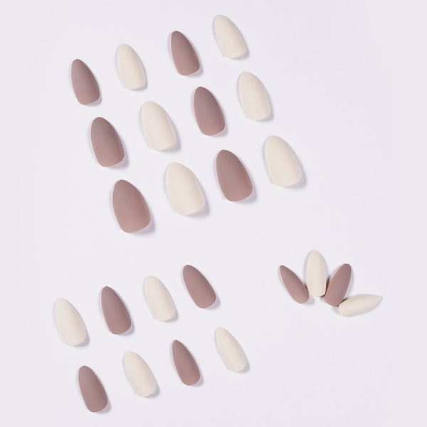 12 Sizes-24 Pcs Press On Nails JP934