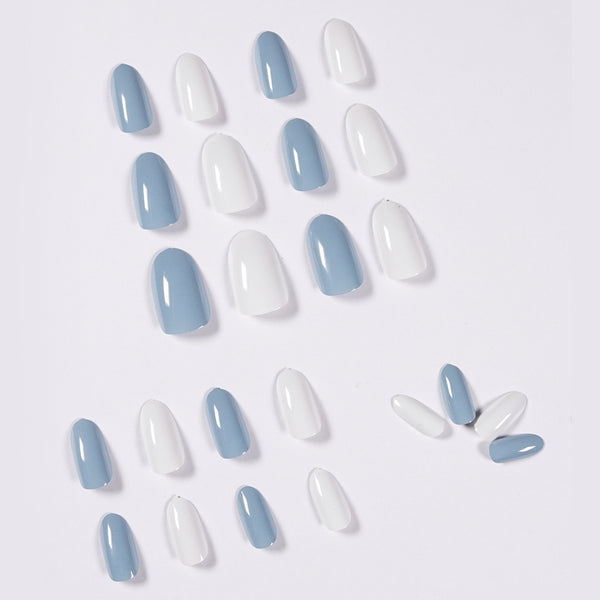 12 Sizes-24 Pcs Press On Nails JP933